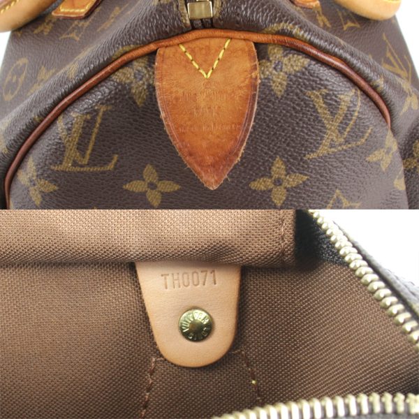 4465220409944a 8 Louis Vuitton Speedy 30 Monogram Handbag Monogram