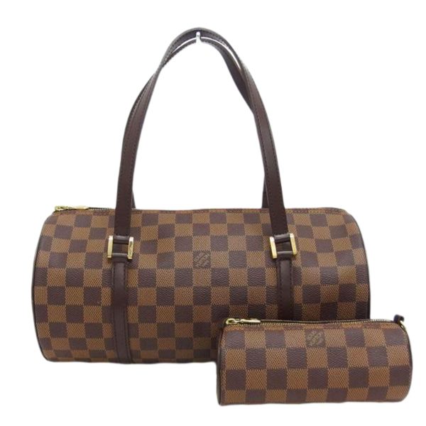 45223 1 Louis Vuitton Papillon Damier Ebene Bag Brown