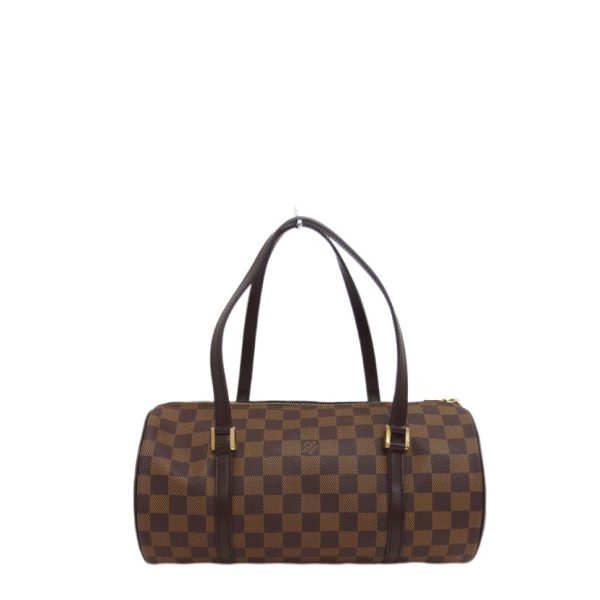 45223 2 Louis Vuitton Papillon Damier Ebene Bag Brown