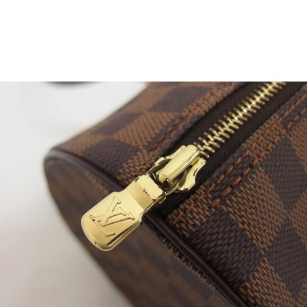 45223 5 Louis Vuitton Papillon Damier Ebene Bag Brown