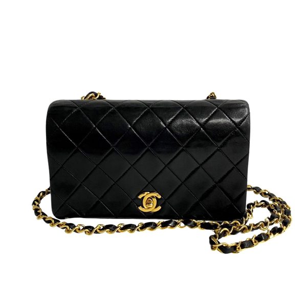 452k240964159 1 Chanel Matelasse Lambskin Full Flap Chain Mini Shoulder Bag Pochette