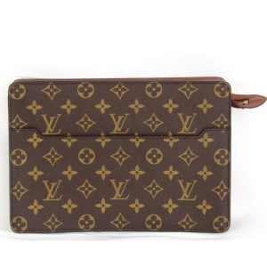 4554230805548t 1 Louis Vuitton Monogram Popincourt Handbag Brown