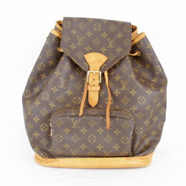 4555230303980t 1 Louis Vuitton Monsouris GM Monogram Backpack Monogram