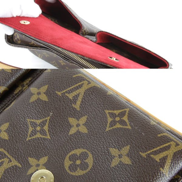 4555231207201t 8 Louis Vuitton Vivacite Shoulder Bag Monogram Canvas