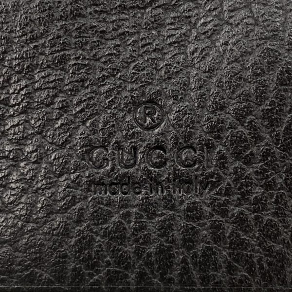 456126 ca0g 1000 05 Gucci Petite Marmont Leather Wallet Black