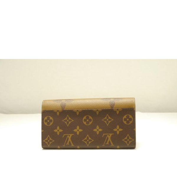 45725 5 Louis Vuitton Portefeuil Sala Monogram Wallet Brown