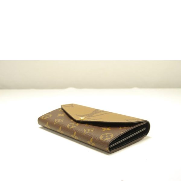 45725 6 Louis Vuitton Portefeuil Sala Monogram Wallet Brown