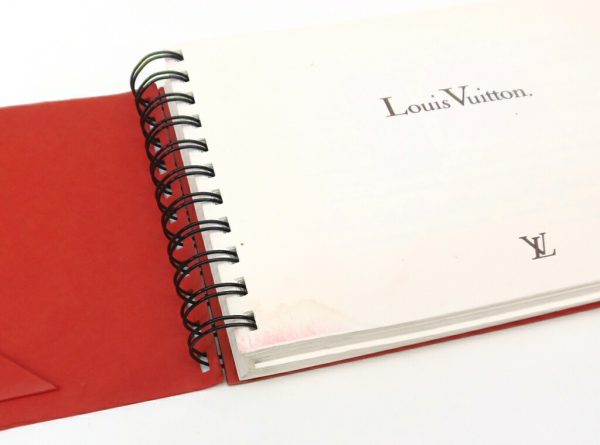 45974 8 Louis Vuitton Travel Note London Red