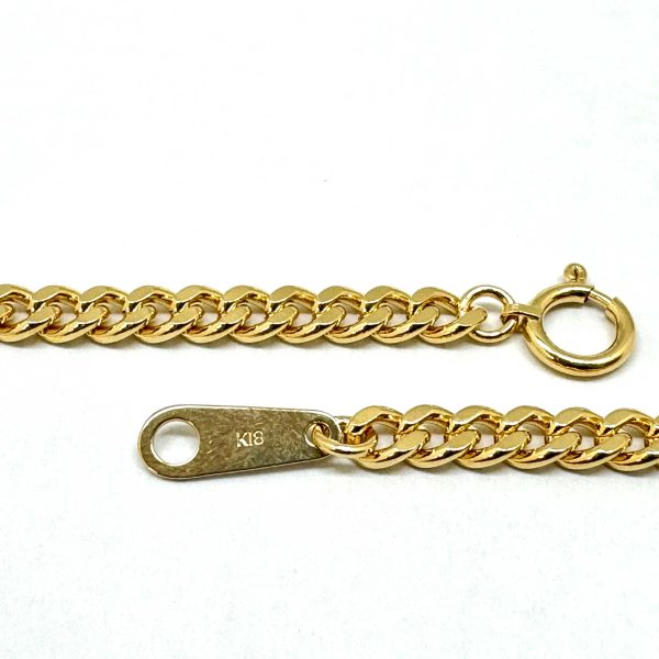 460 Kihei 2 Sided Nasu Shiobara Necklace Yellow Gold