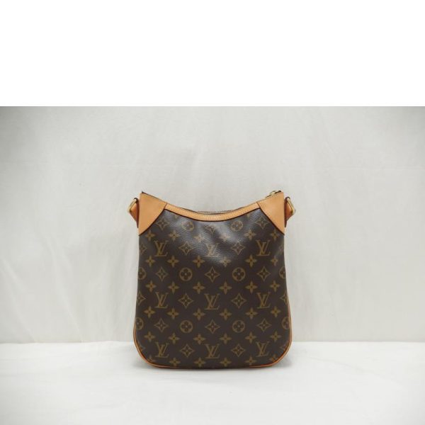 46198 2 Louis Vuitton Odeon Monogram Bag Brown