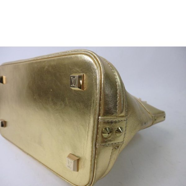 46340 10 Louis Vuitton Lockit Suhari Bag Gold