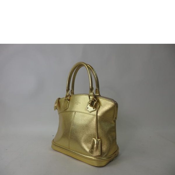 46340 3 Louis Vuitton Lockit Suhari Bag Gold