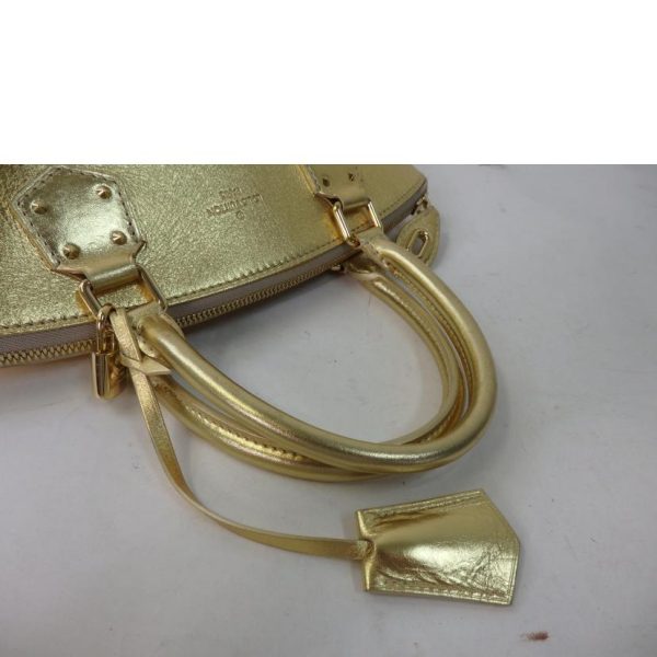 46340 5 Louis Vuitton Lockit Suhari Bag Gold