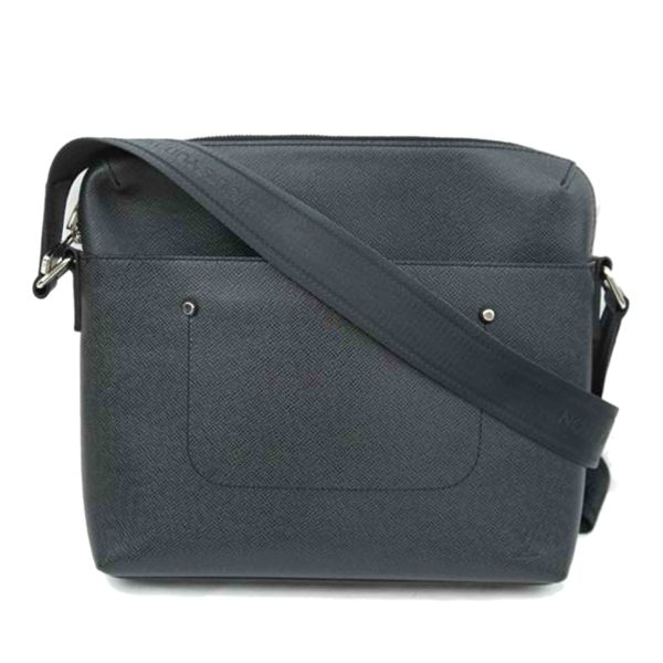 46541 1 Louis Vuitton Grigori Messenger Taiga Bag Gray