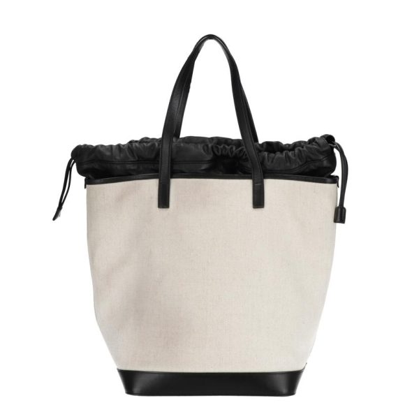 46763 2 Saint Laurent Teddy Tote Bag Black