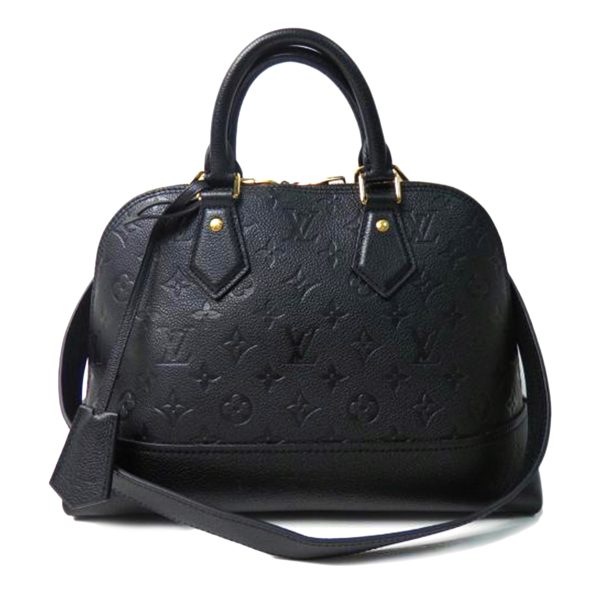 47182 1 Louis Vuitton Neo Alma PM Monogram Handbag Black