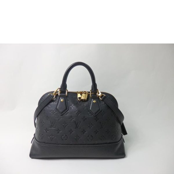 47182 2 Louis Vuitton Neo Alma PM Monogram Handbag Black