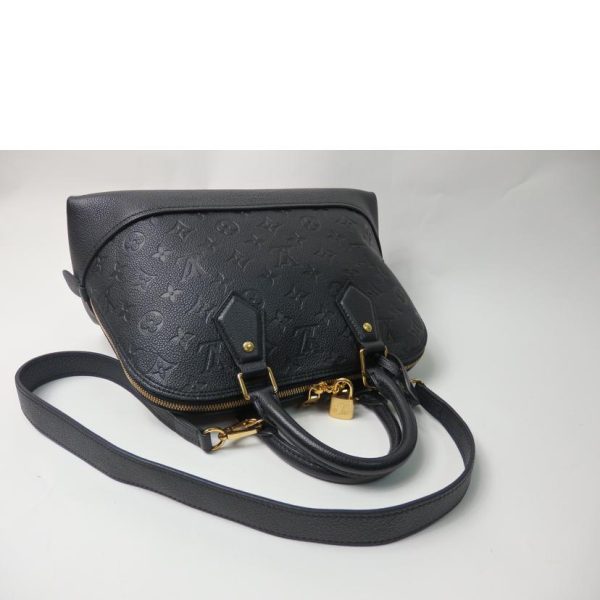 47182 4 Louis Vuitton Neo Alma PM Monogram Handbag Black