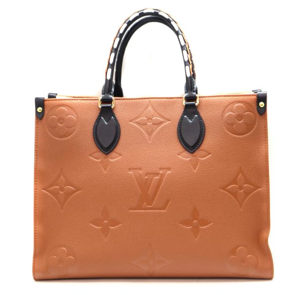 4726 2 Louis Vuitton On The Go MM Bag Brown