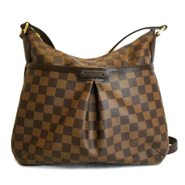 47672 1 Louis Vuitton Bloomsbury Pm Damier Ebene Handbag Brown