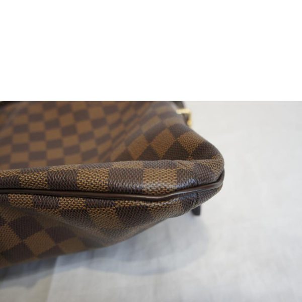 47672 8 Louis Vuitton Bloomsbury Pm Damier Ebene Handbag Brown