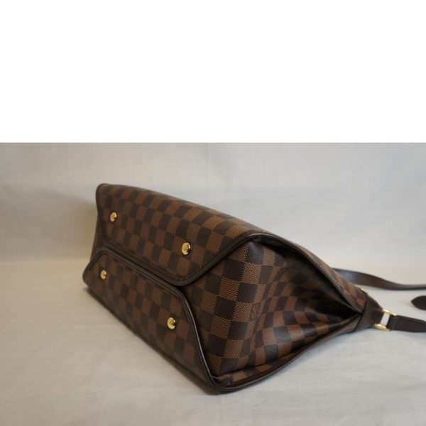 47856 3 Louis Vuitton Duomo Damier Ebene Handbag Brown