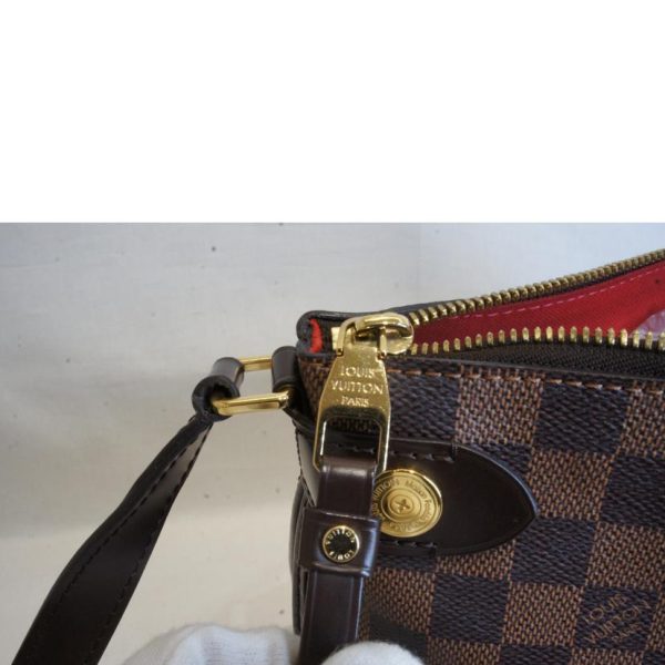 47856 7 Louis Vuitton Duomo Damier Ebene Handbag Brown