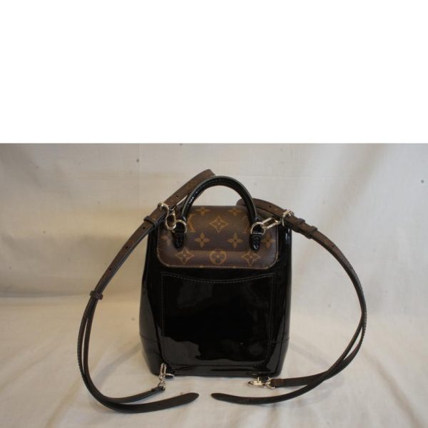 47986 2 Louis Vuitton Hot Springs Monogram X Vernis Brown