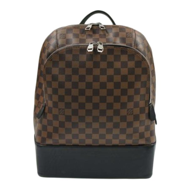 48076 1 Louis Vuitton Jake Damier Ebene Backpack Brown