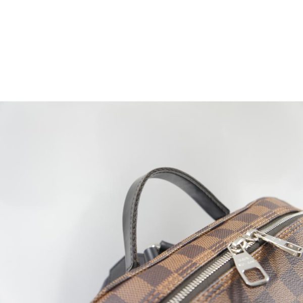 48076 4 Louis Vuitton Jake Damier Ebene Backpack Brown