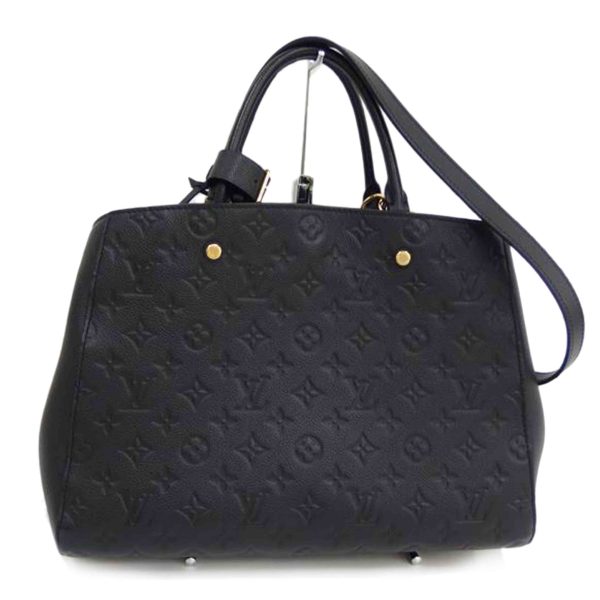 48193 1 Louis Vuitton Montaigne MM Empriente Bag Noir