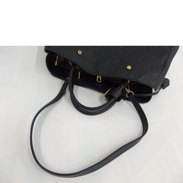 48193 3 Louis Vuitton Montaigne MM Empriente Bag Noir