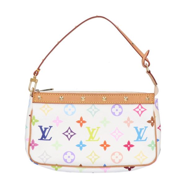 49396 1 Louis Vuitton Pochette Accessoire Multicolor Bag Bronze