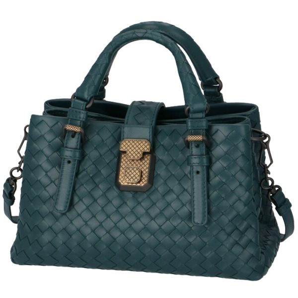 493994vq13b3008 1 Bottega Veneta Roma Intrecciato 2way Shoulder Bag