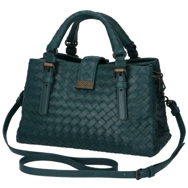 493994vq13b3008 2 Bottega Veneta Roma Intrecciato 2way Shoulder Bag