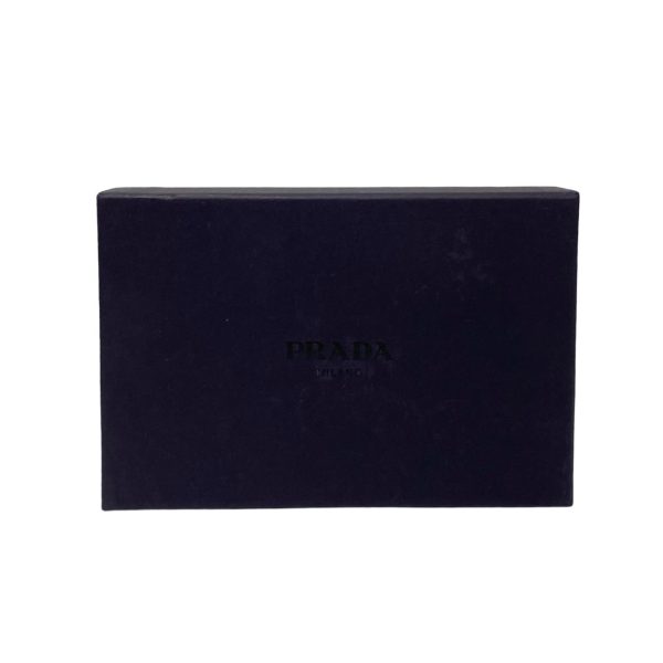 494a2080060 10 Prada Logo Bifold Wallet Leather Black