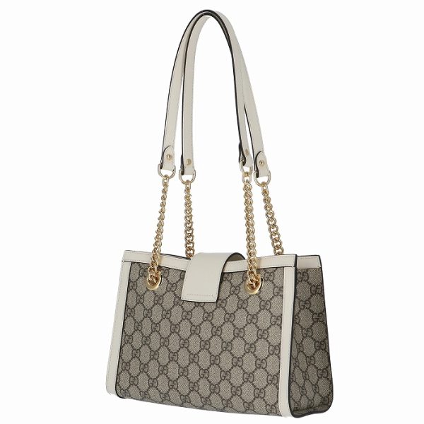 498156khnkg9761 2 Gucci Padlock GG Small Shoulder Bag Beige Ebony