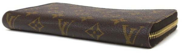 49817 3 Louis Vuitton Long Wallet Monogram Brown