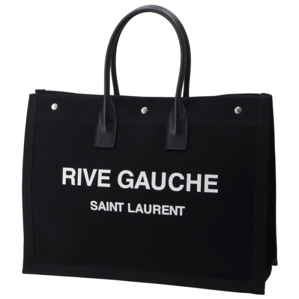 49929096n9e1070 1 Saint Laurent Paris Shopping Tote Bag Rive Black