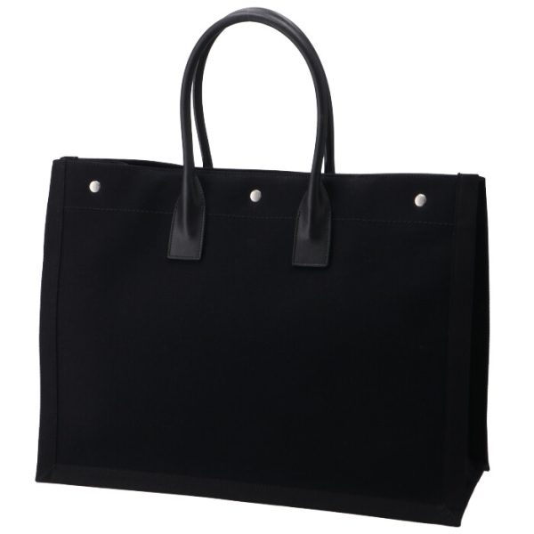 49929096n9e1070 2 Saint Laurent Paris Shopping Tote Bag Rive Black