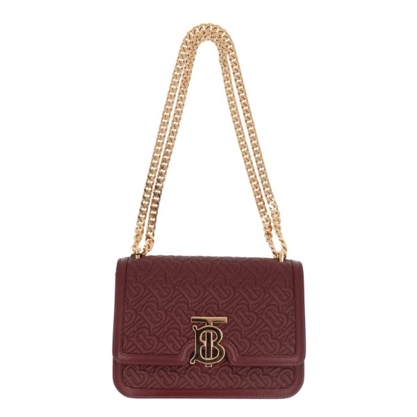 4b b16 00086 13 Burberry Genuine Leather Shoulder Bag Red