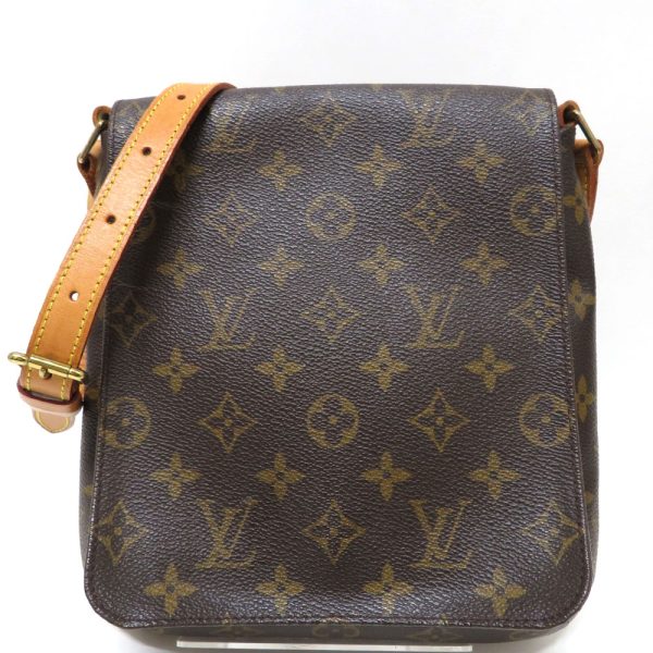 5 lv210522 4 Louis Vuitton Musette Salsa Shoulder Bag Canvas Brown