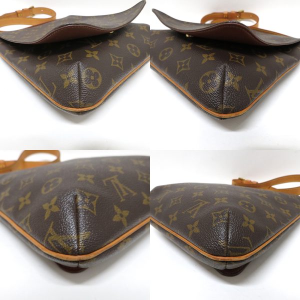 5 lv210522 4 05 Louis Vuitton Musette Salsa Shoulder Bag Canvas Brown