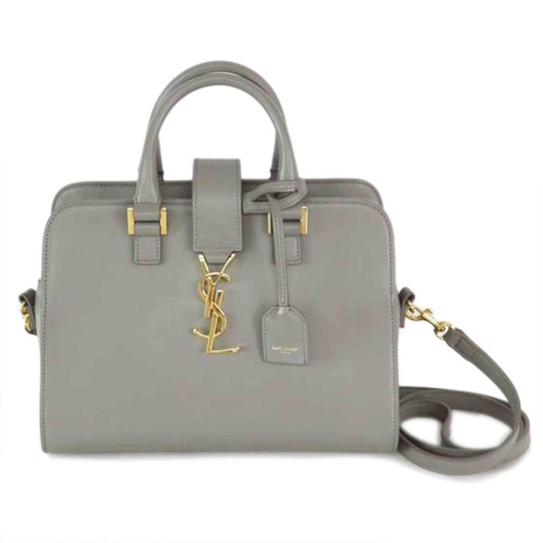 50668 1 Saint Laurent Shoulder Bag Cabas Gray