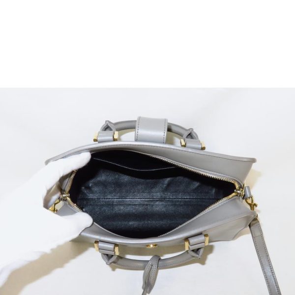 50668 5 Saint Laurent Shoulder Bag Cabas Gray