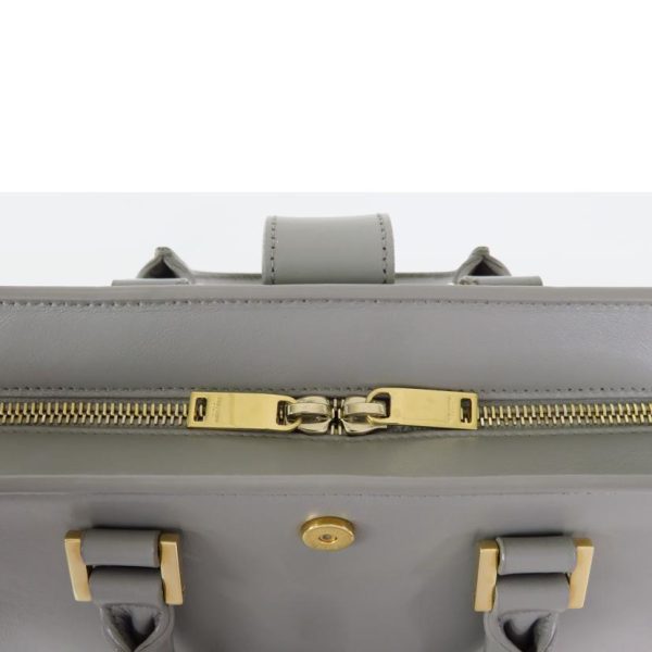 50668 6 Saint Laurent Shoulder Bag Cabas Gray