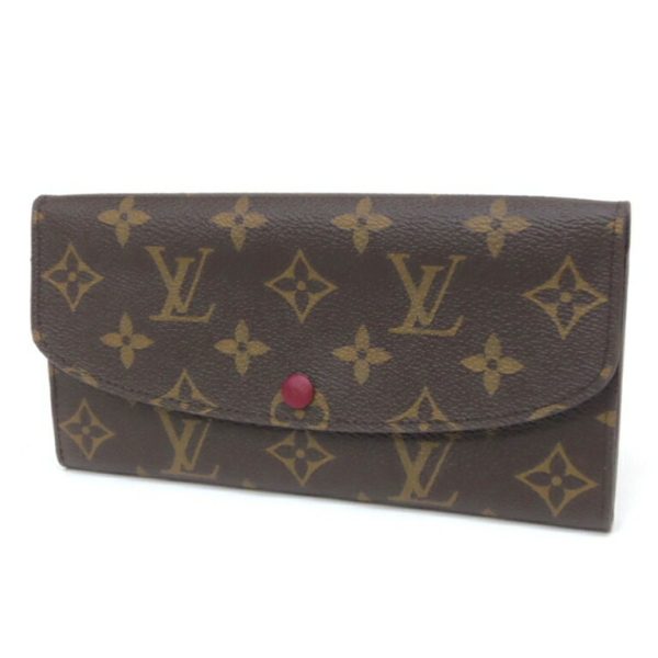 50951 1 Louis Vuitton Long Wallet Monogram Brown