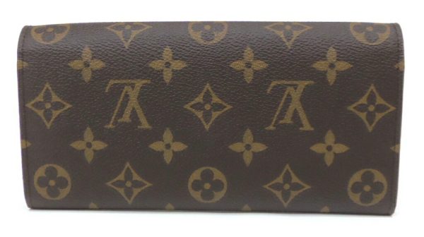 50951 2 Louis Vuitton Long Wallet Monogram Brown