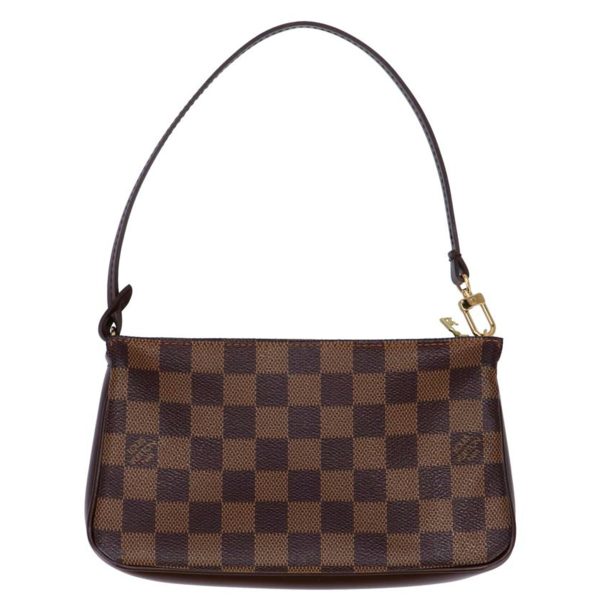 51029 1 Louis Vuitton Pochette Accessoire Damier Bag Brown