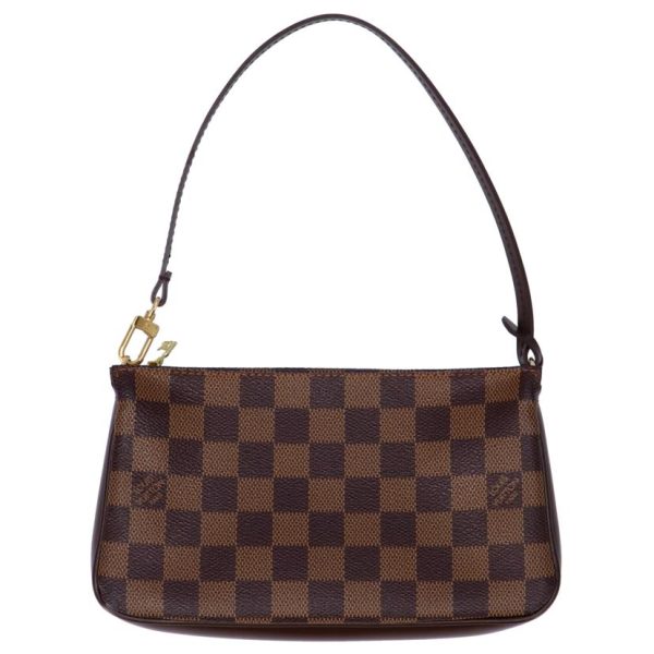 51029 2 Louis Vuitton Pochette Accessoire Damier Bag Brown